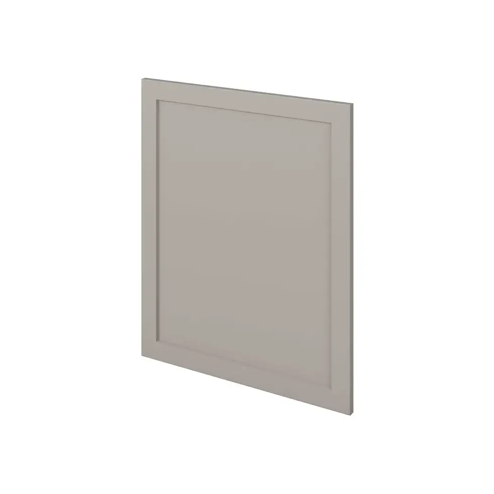 Thumbnail: 24-in W x 35-in H x 24-in D Base End Panel - Decorative - Nantucket - Pebble Grey - Assembled / Quick Build shared image