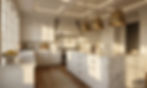 White Wellborn Cabinets Kitchen Remodel