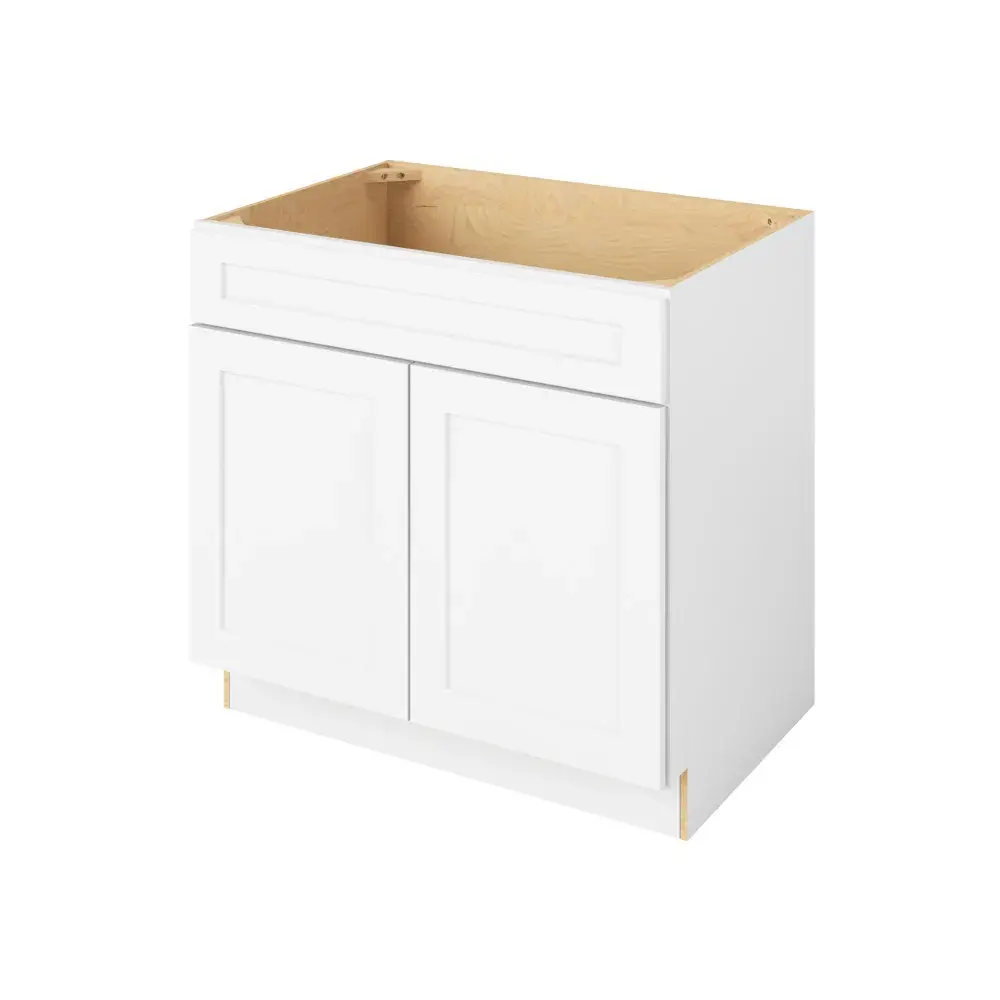 36-in W x 35-in H x 21-in D Sink Base Assembled Cabinet - Monterey