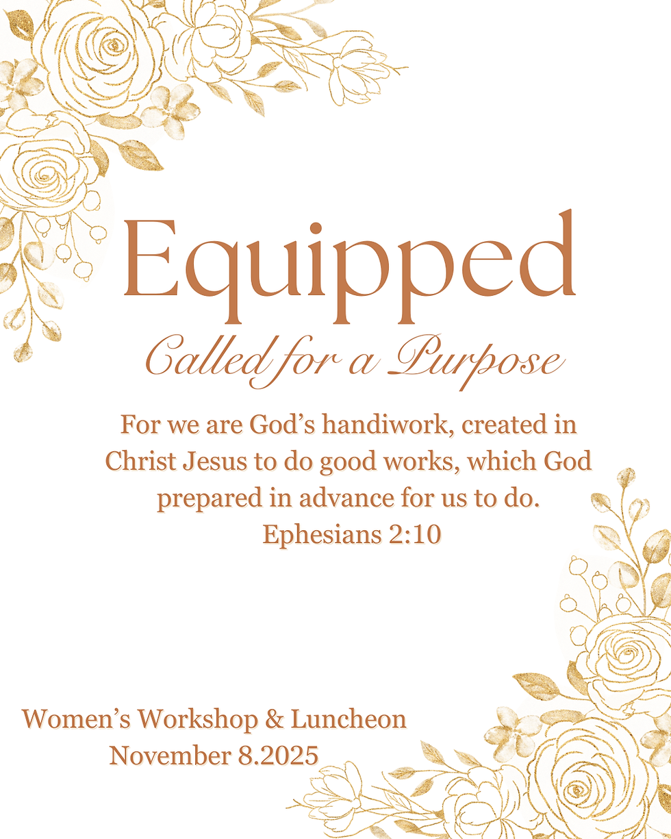 Equipped: Called for a Purpose