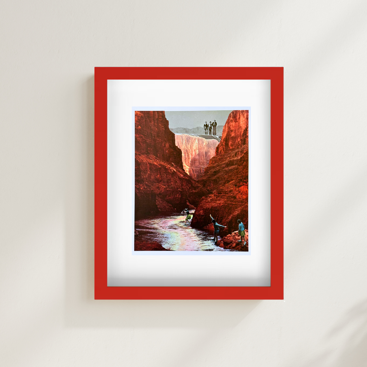Canyon Kids Art Print