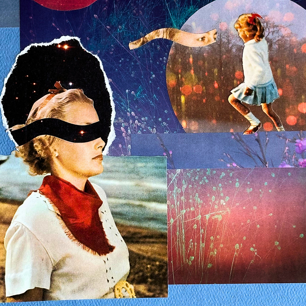 Thumbnail: Fireflies Original Collage