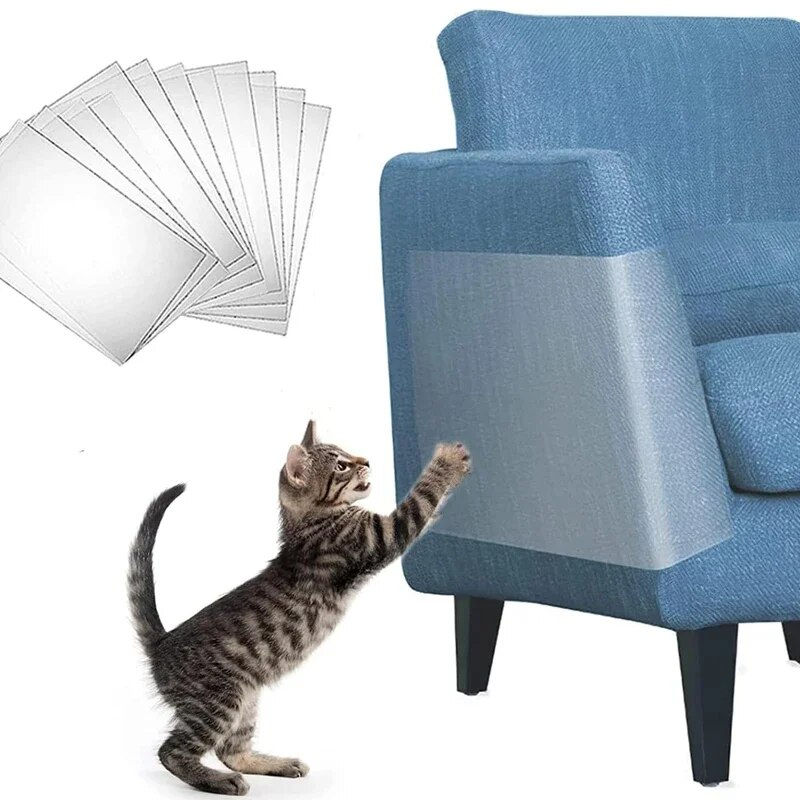 Protetor Anti-Arranhão para Sofá e Móveis — Transparente, Discreto e Eficiente