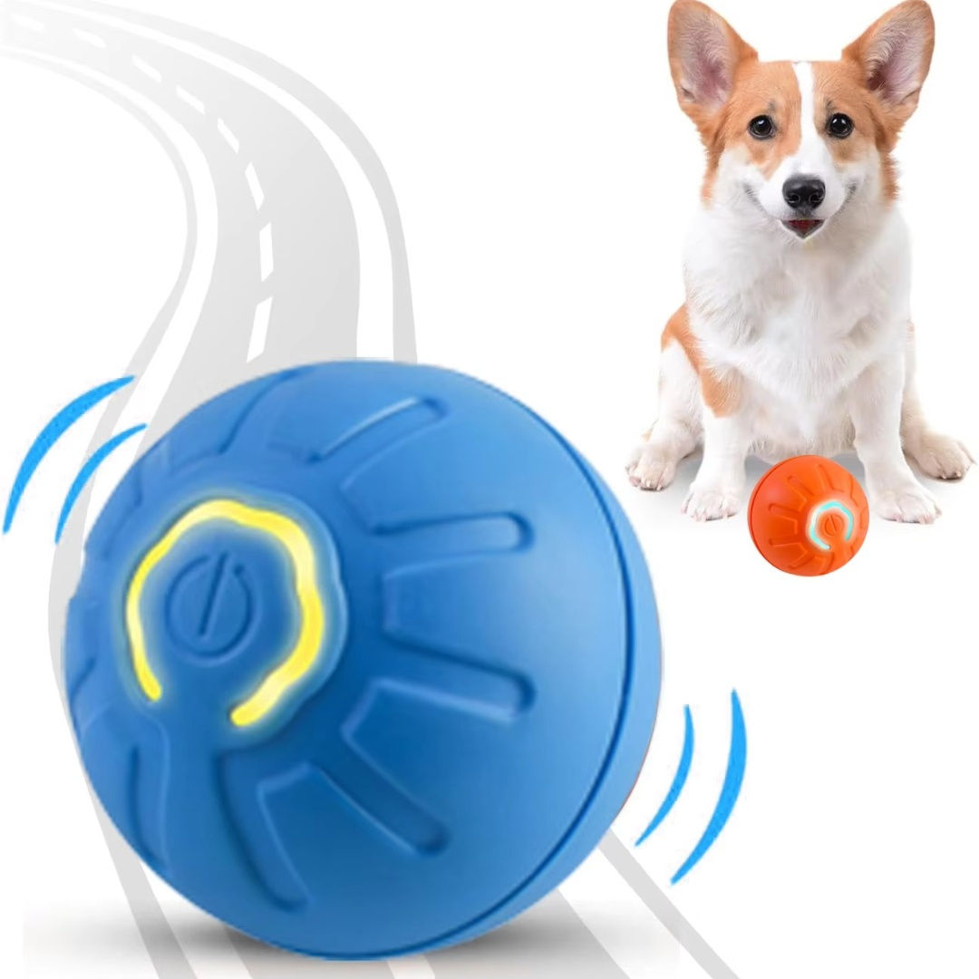 Bola Elétrica Inteligente para Pets — Move Sozinha, Entretém Horas