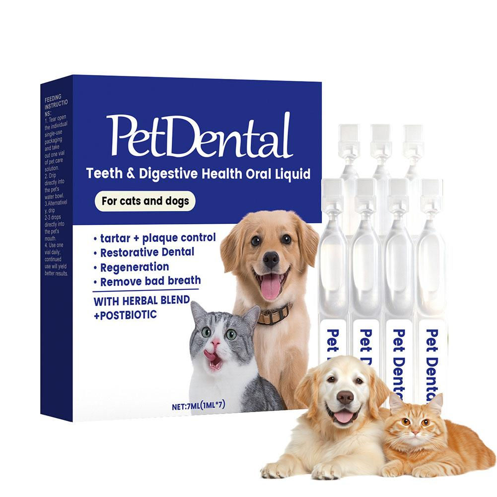 Líquido Dental na Água do Pet — Cuida dos Dentes o Dia Todo sem Escovar