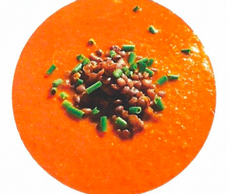 Potage de lentilles corail