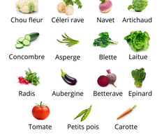 Fruits et Légumes du mois de Mai