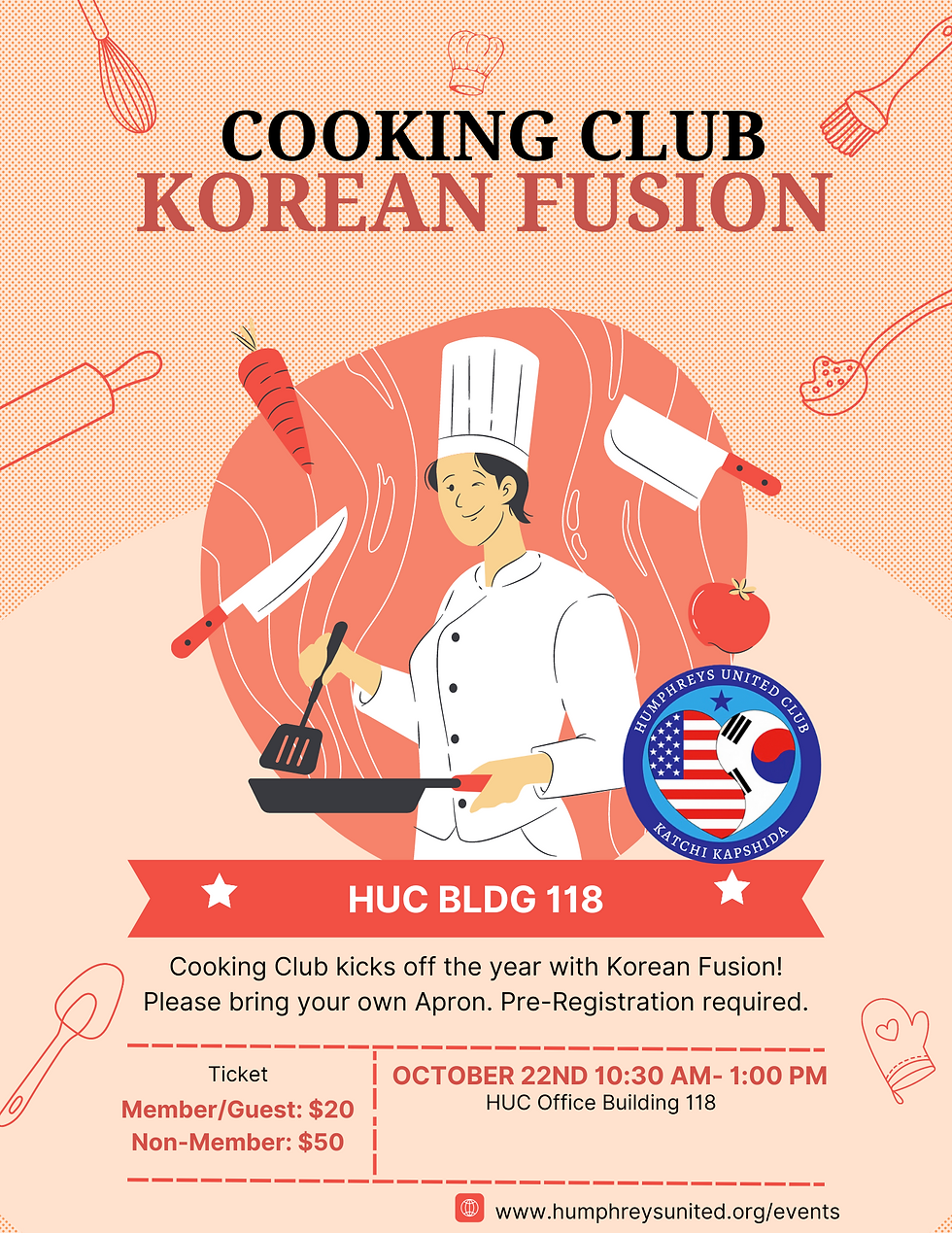 Korean Fusion Cooking Class