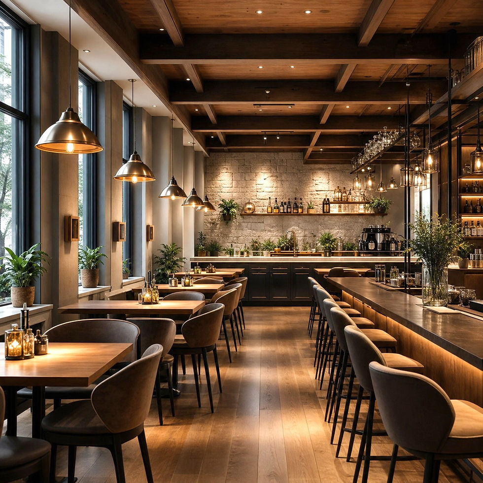 Office,Cafe & Commercial Interior Design