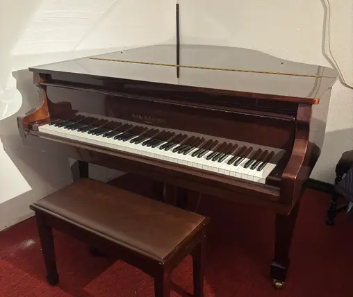 Kohler and Campbell baby grand piano keyboard Rockafellow Piano San Antonio Texas