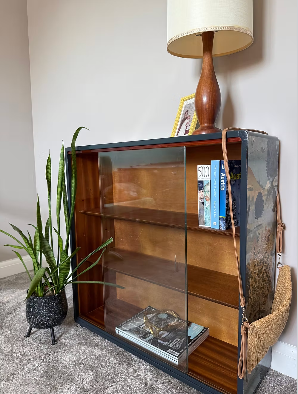 Vintage Bird Bookcase