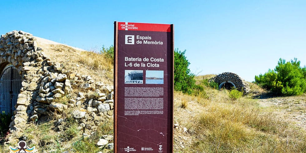 L'histoire des bunkers de l'Escala