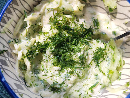 TZATZIKI SOS SA DOMAĆIM SOJA JOGURTOM