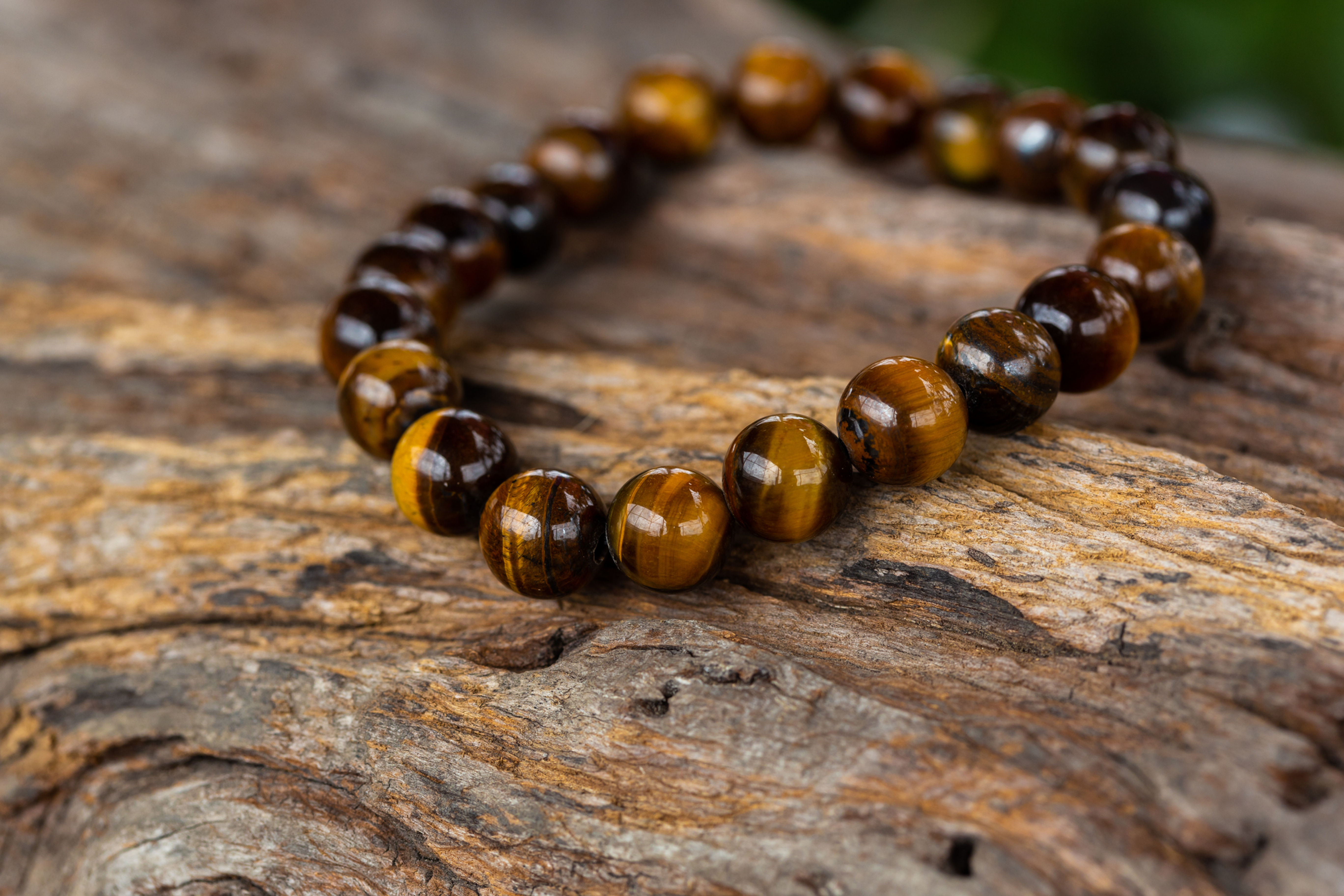Natural Tigers Eye Bracelet