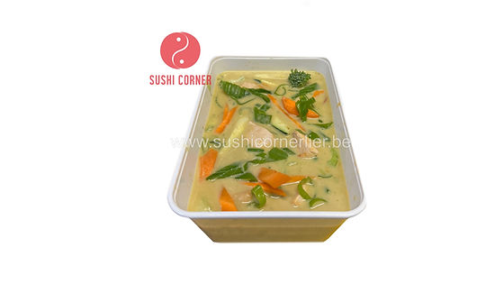 120, Groene curry kip