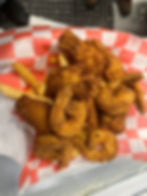 Wings And Shrimp With Fries