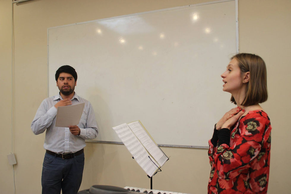 Ensayos de coro (2016)