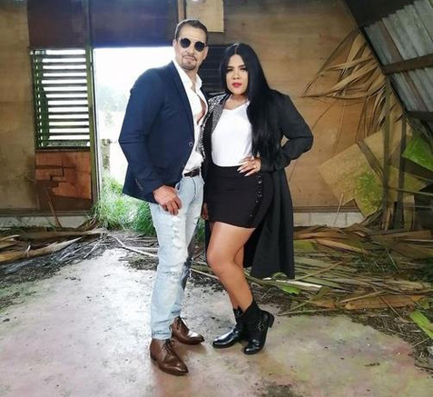 Tony B y Martha Heredia graban bachata "Si no estás conmigo”
