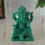 Miniatura: Estátua Ganesha Buda Decoração para casa Elefante Ganesha Dourado Escultura