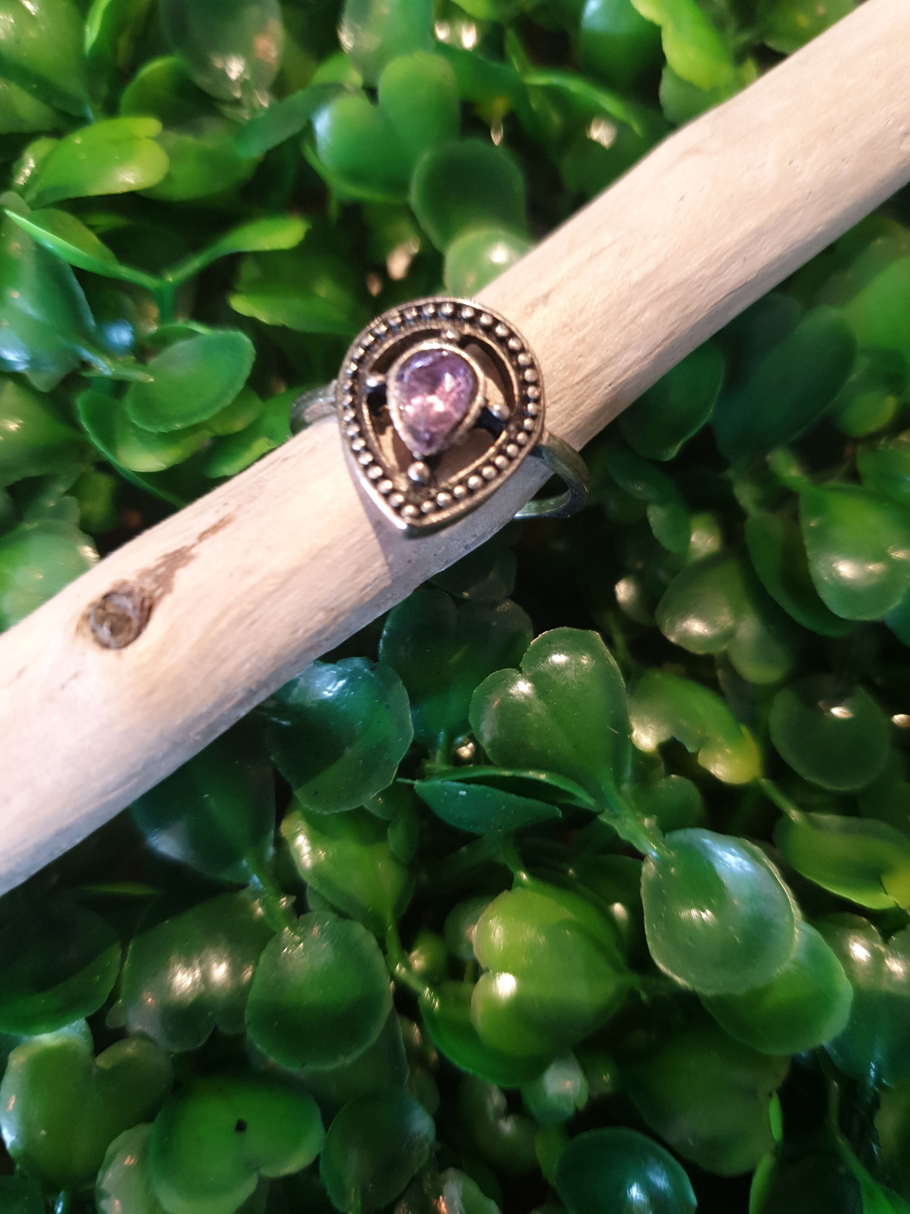 Purple tear drop