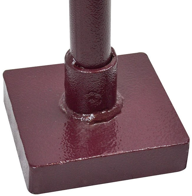 Earth Square Rammer With Metal Shaft