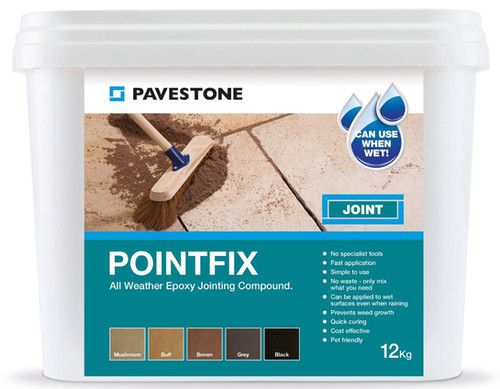 Pointfix Jointing Compound Mushroom 12kg | Garden Stone Paving