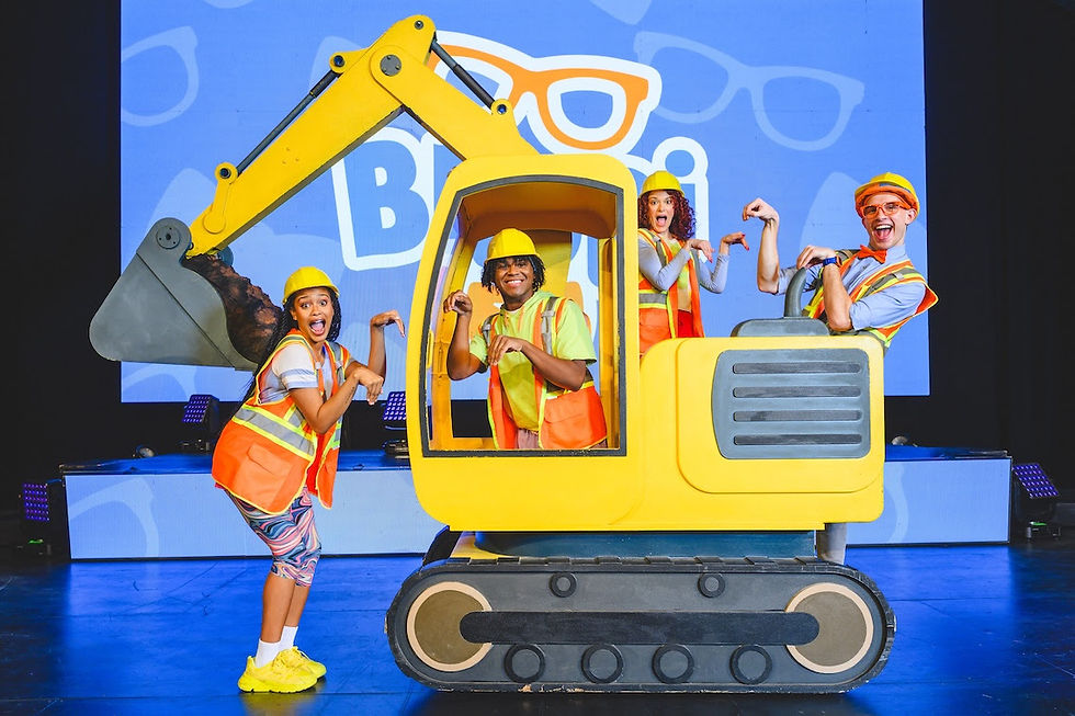 Be Like Blippi Tour Poster