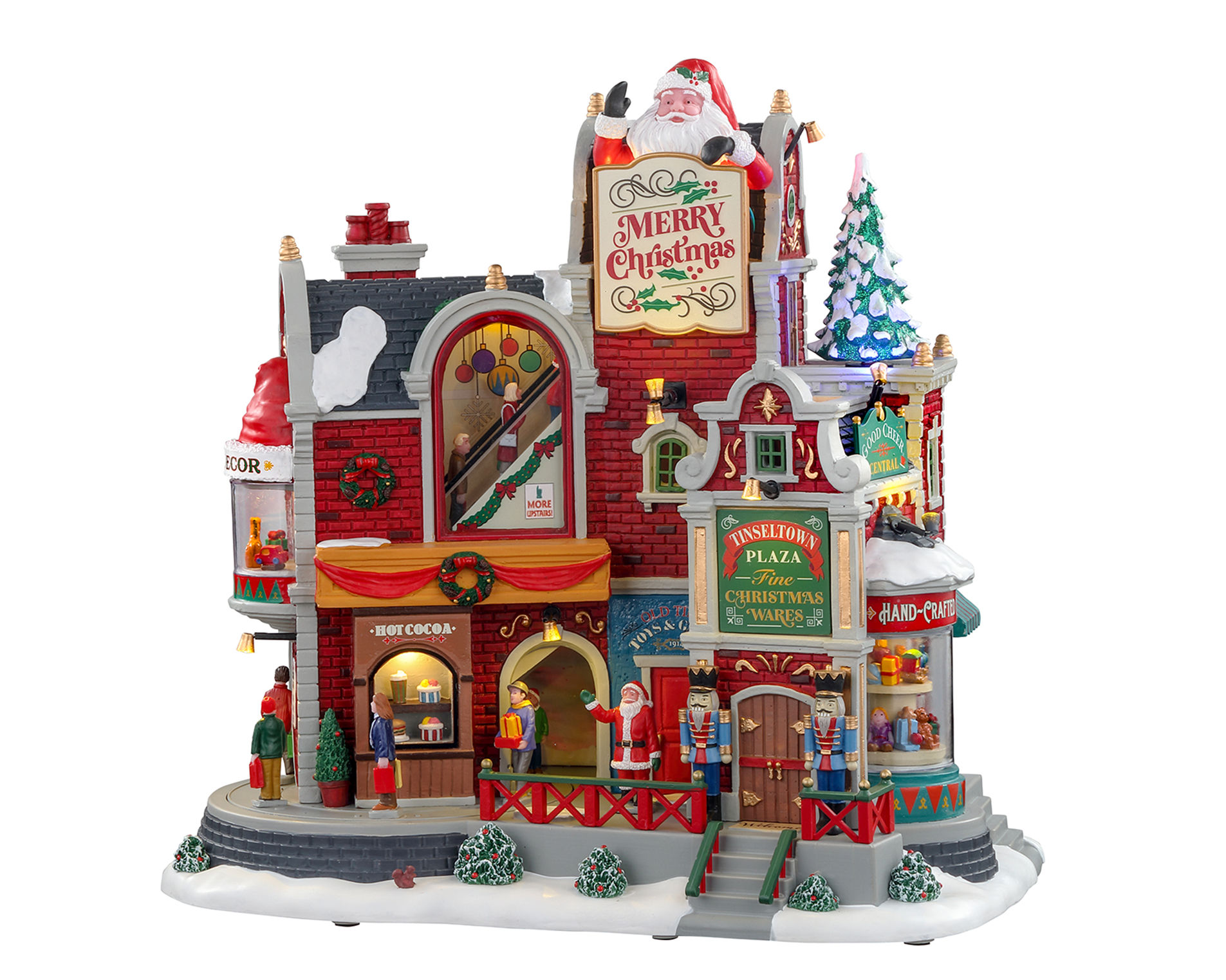 Lemax Tinseltown Plaza Animated Musical Lighted Building #05700