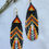 Thumbnail: Colourful Beaded Loop Earrings
