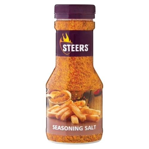 Steers Seasoning Salt 225g Het Rand