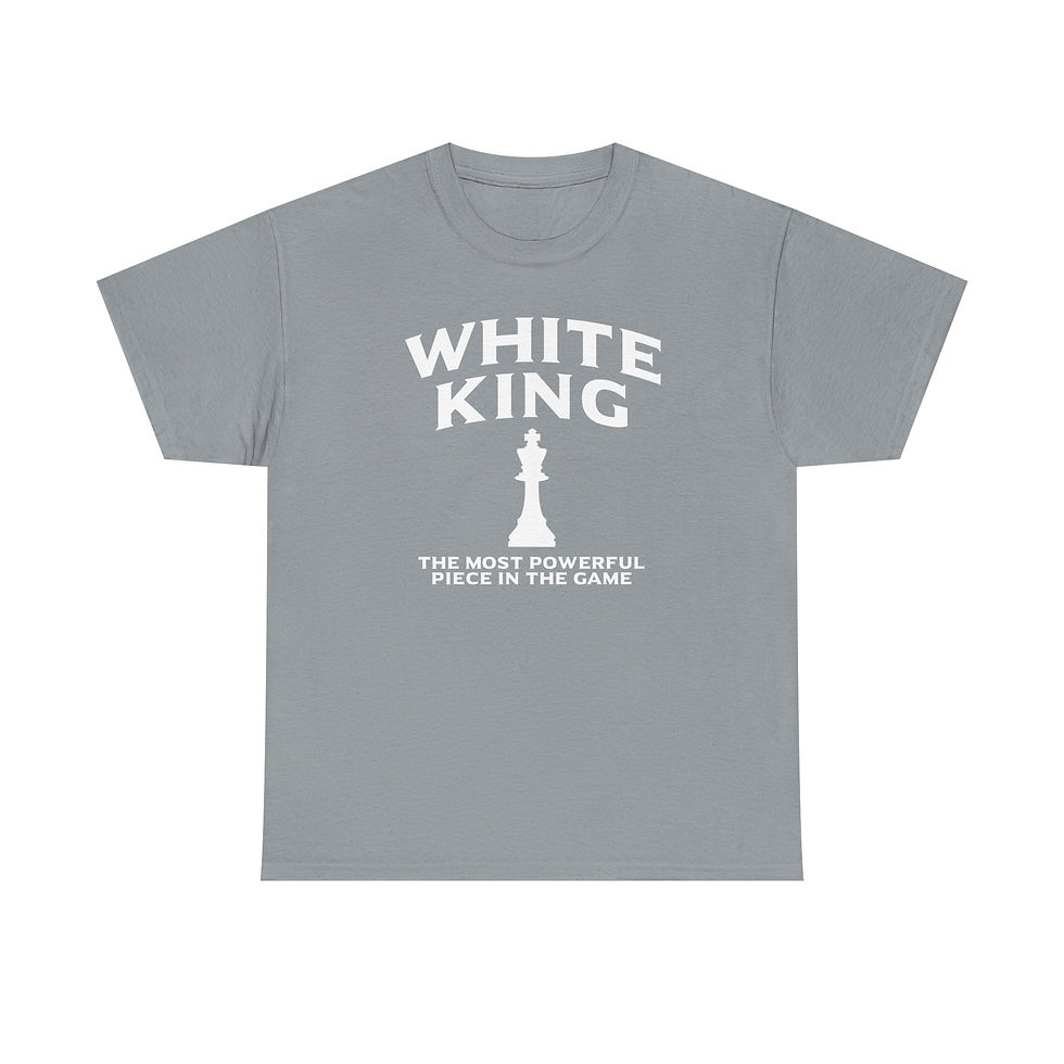 Thumbnail: White King Chess Piece T-Shirt Funny Gift