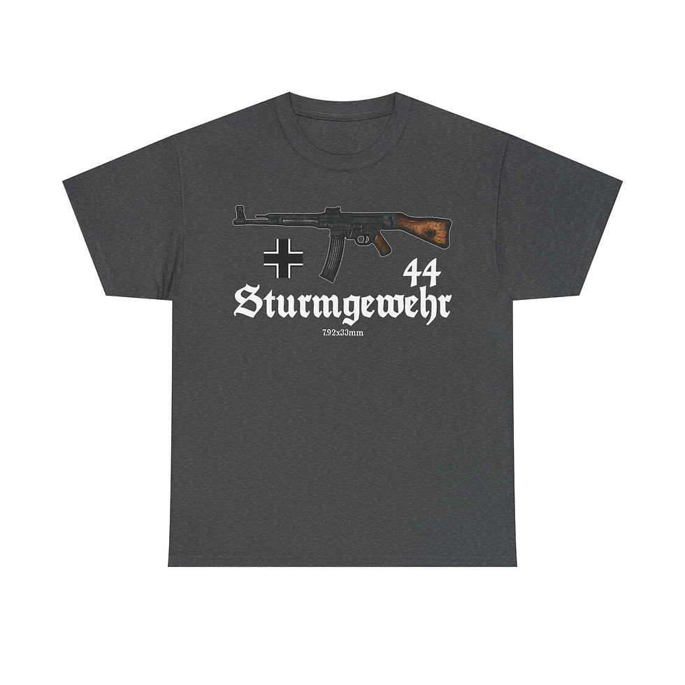 Thumbnail: STG44 T-Shirt Sturmgewehr WWII German Rifle Version 1