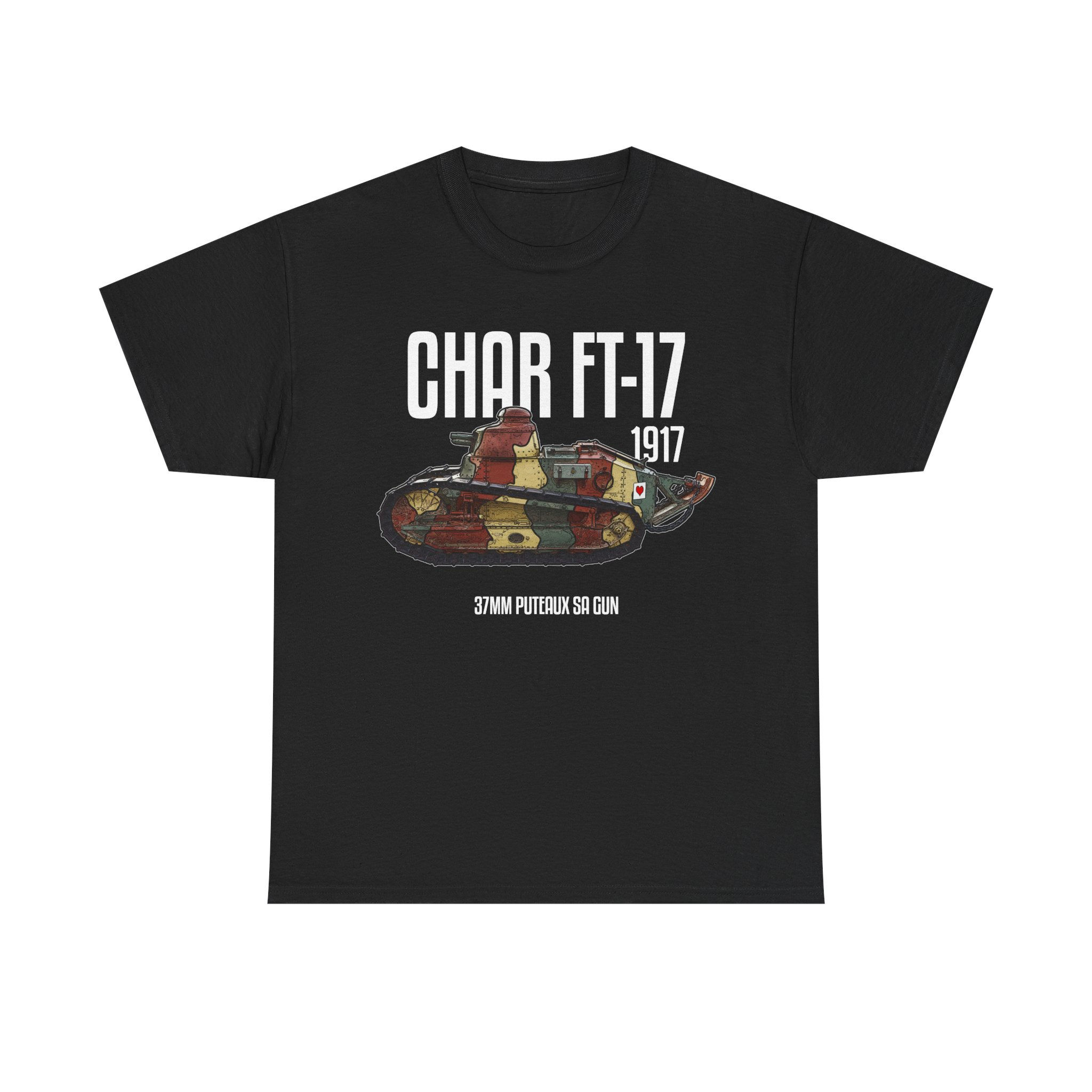 Char FT-17 T-Shirt WWI French Army Tank Version 2
