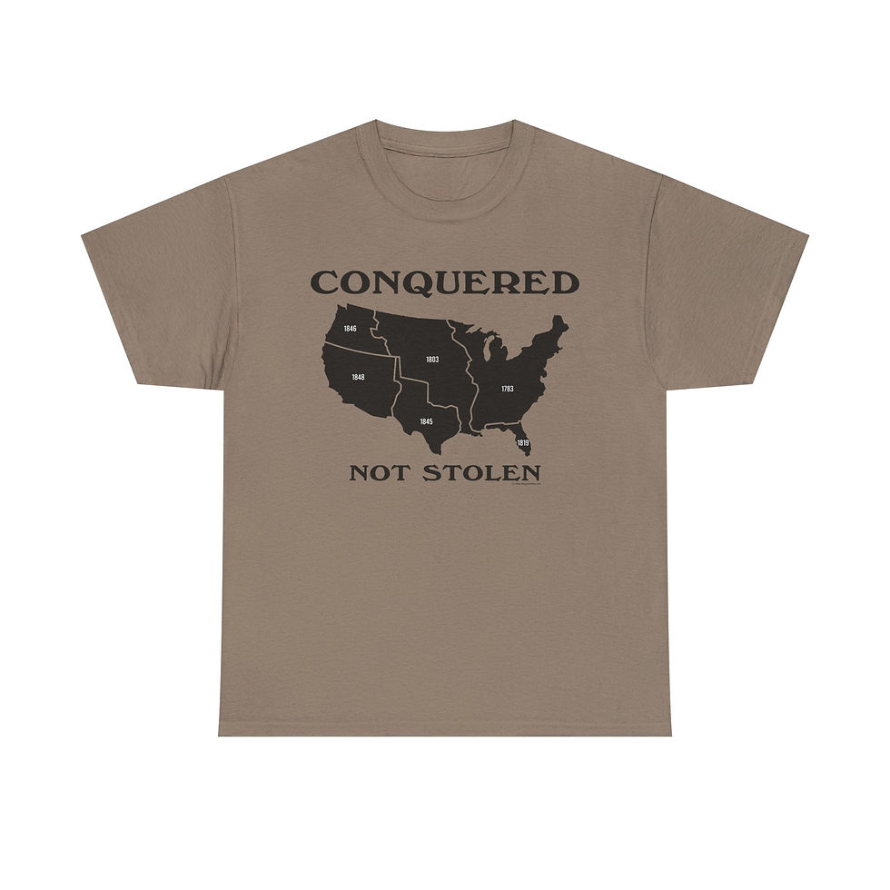 Thumbnail: Conquered Not Stolen T-Shirt America