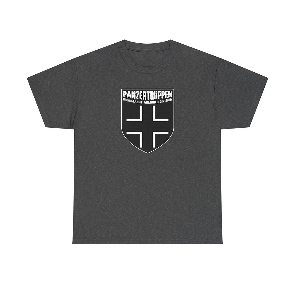 Thumbnail: Panzertruppen Armored Division T-Shirt WWII German