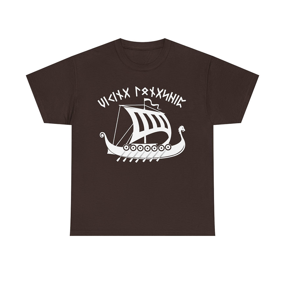 Thumbnail: Viking Longship T-Shirt Nordic Norse Ship