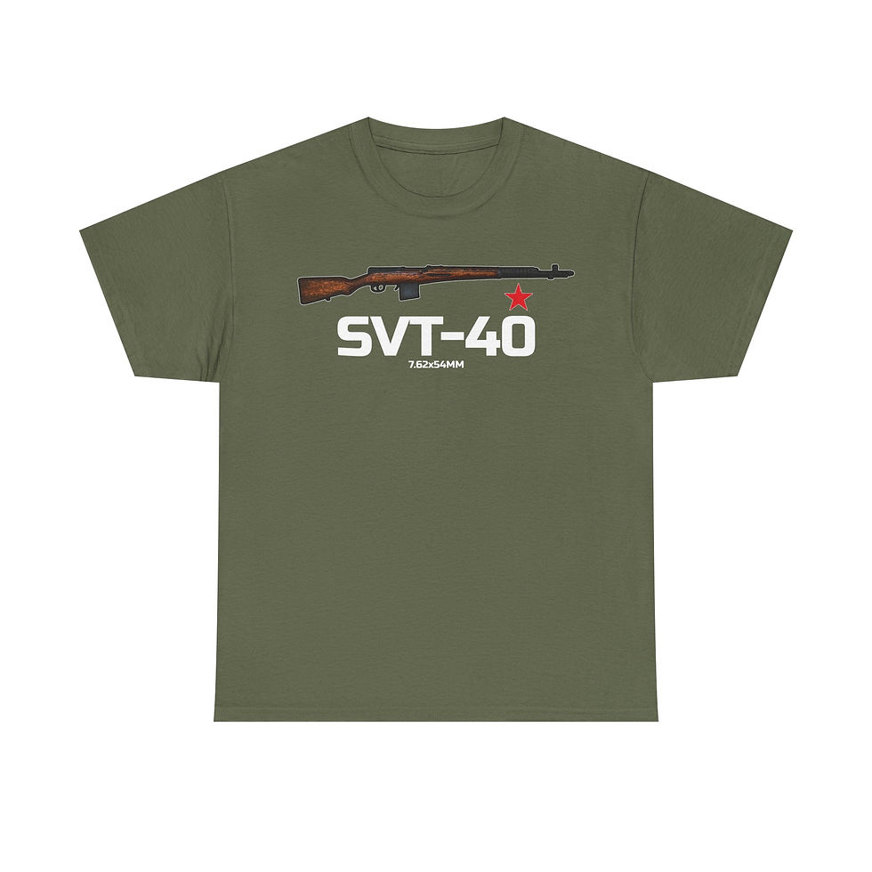 Thumbnail: SVT-40 T-Shirt WWII Soviet Sniper Rifle