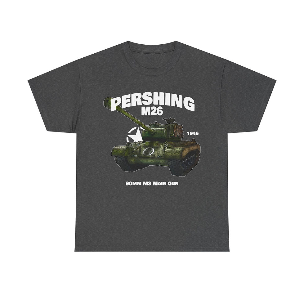 Thumbnail: M26 Pershing T-Shirt WWII US Army Tank