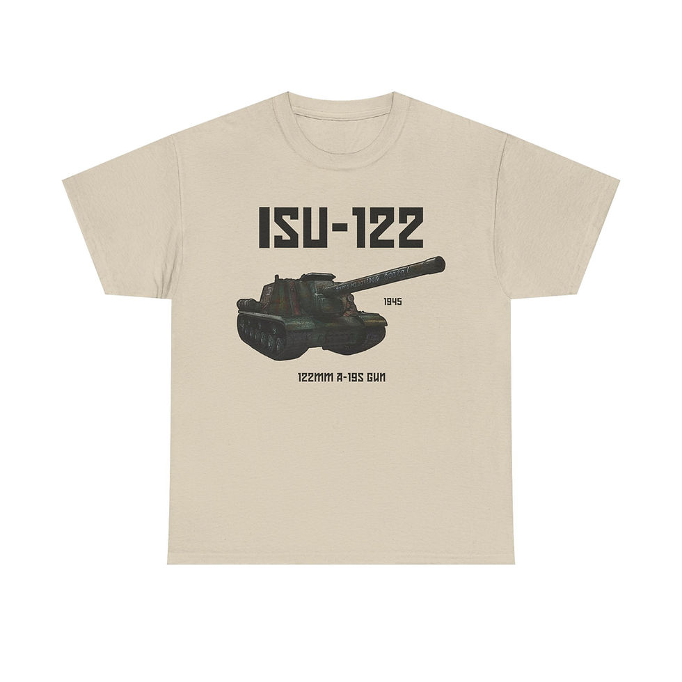 Thumbnail: ISU-122 T-Shirt WWII Soviet Army Tank