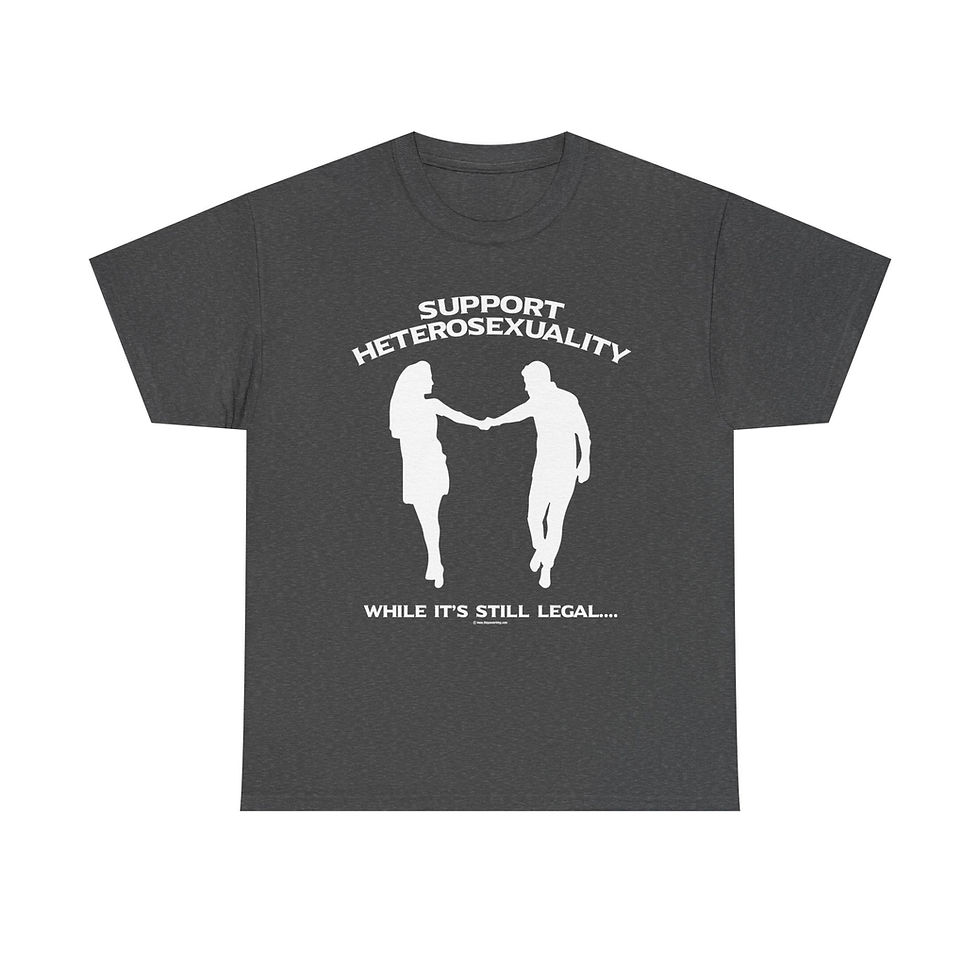 Thumbnail: Support Heterosexuality T-Shirt Straight Pride