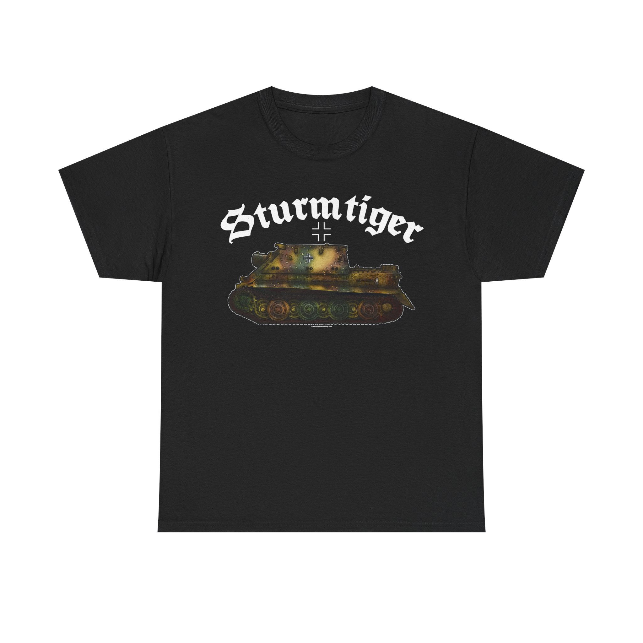 Sturmtiger Panzer T-Shirt WWII German Tiger Tank Version 3