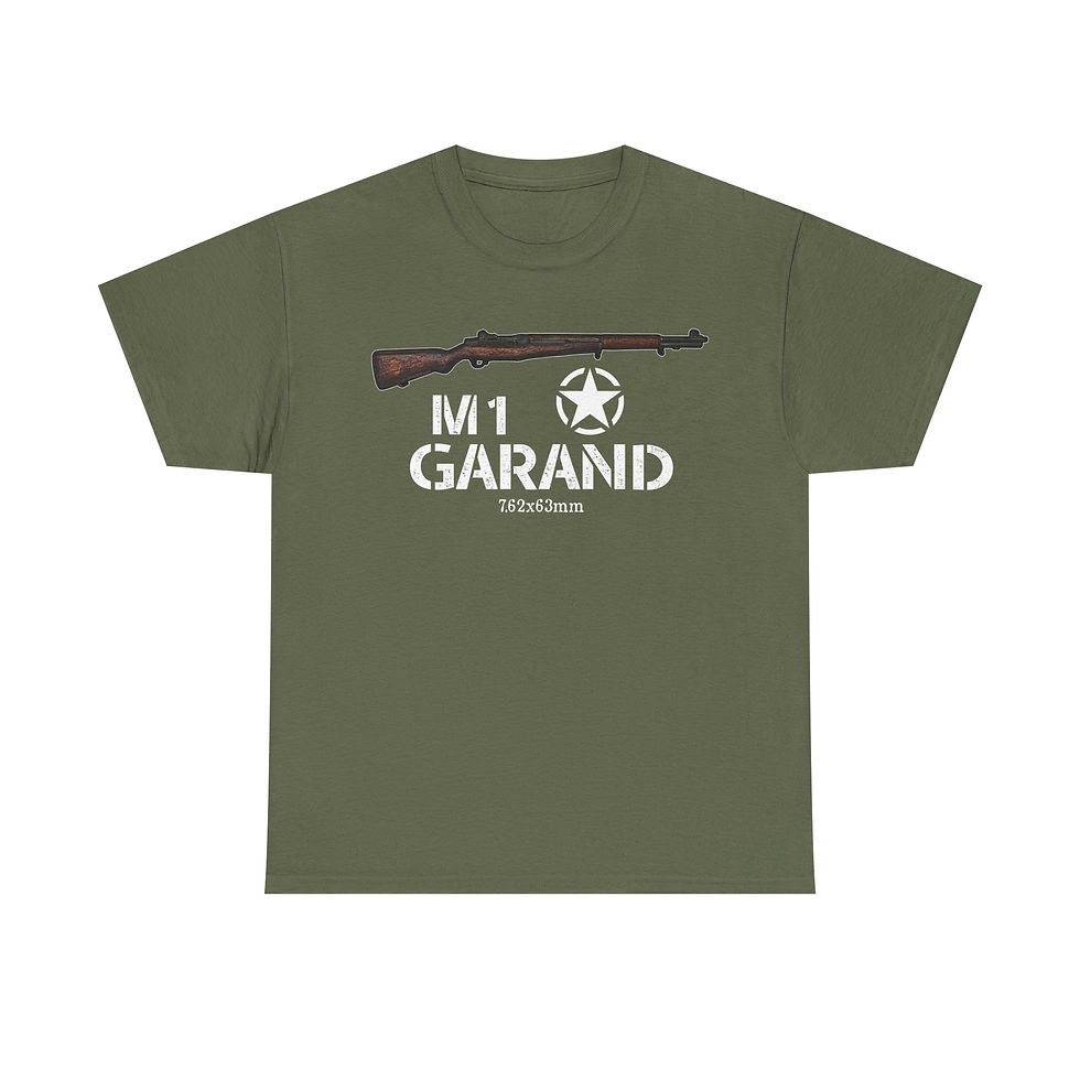 Thumbnail: M1 Garand T-Shirt WWII US Rifle Gun