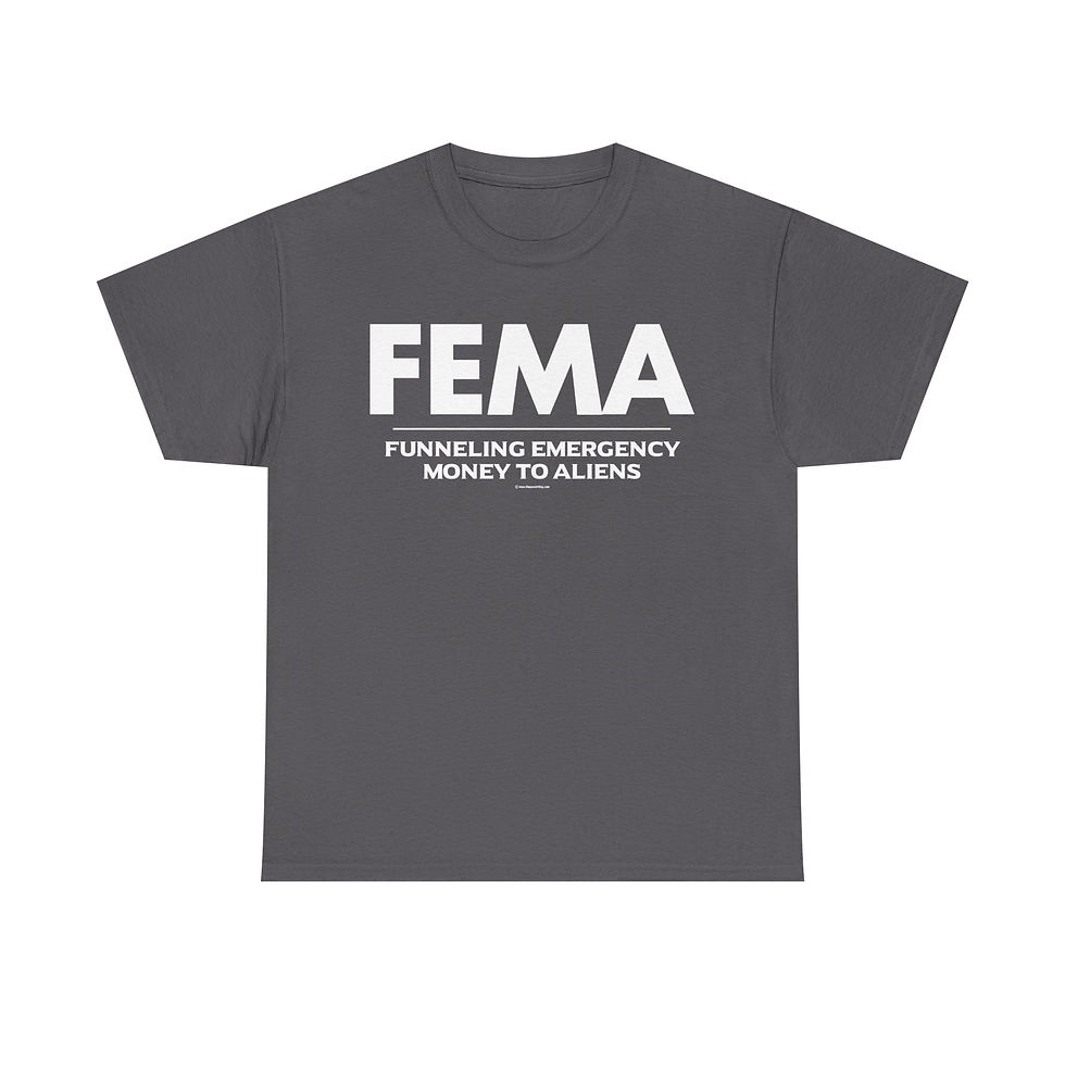 Thumbnail: FEMA Illegal Aliens T-Shirt Immigrants Parody
