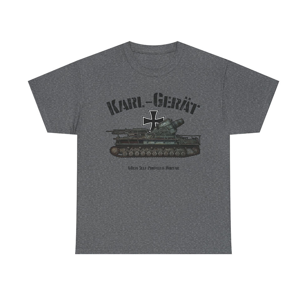 Thumbnail: Karl Morser Loki T-Shirt WWII German Railgun Version 2
