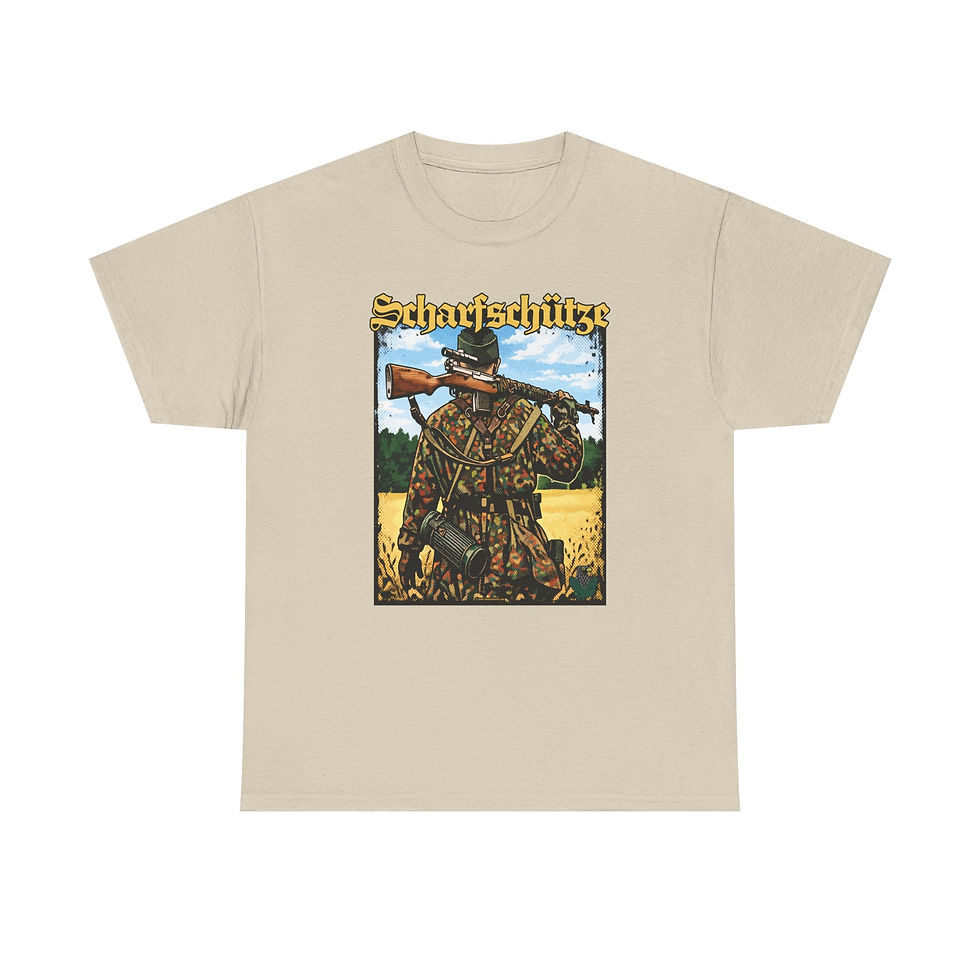 Thumbnail: Scharfschutze Sniper T-Shirt WWII German