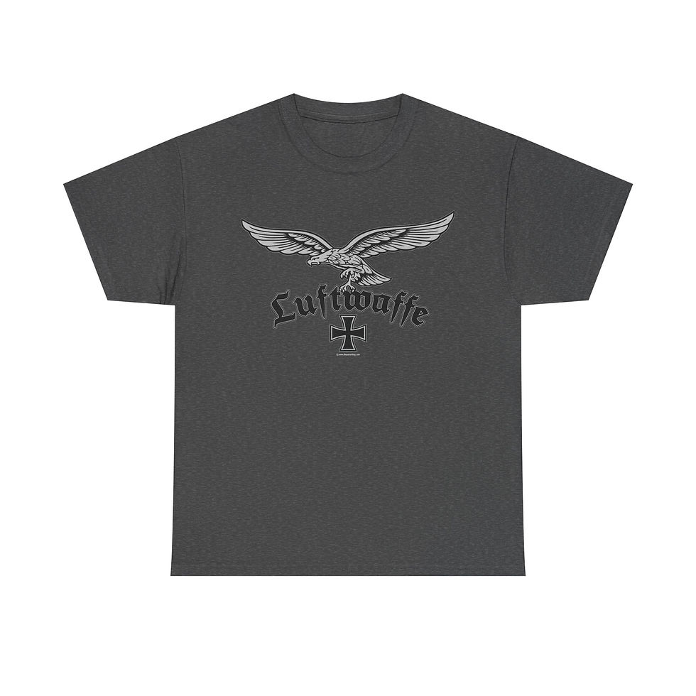 Thumbnail: Luftwaffe Eagle T-Shirt WWII German Version 2