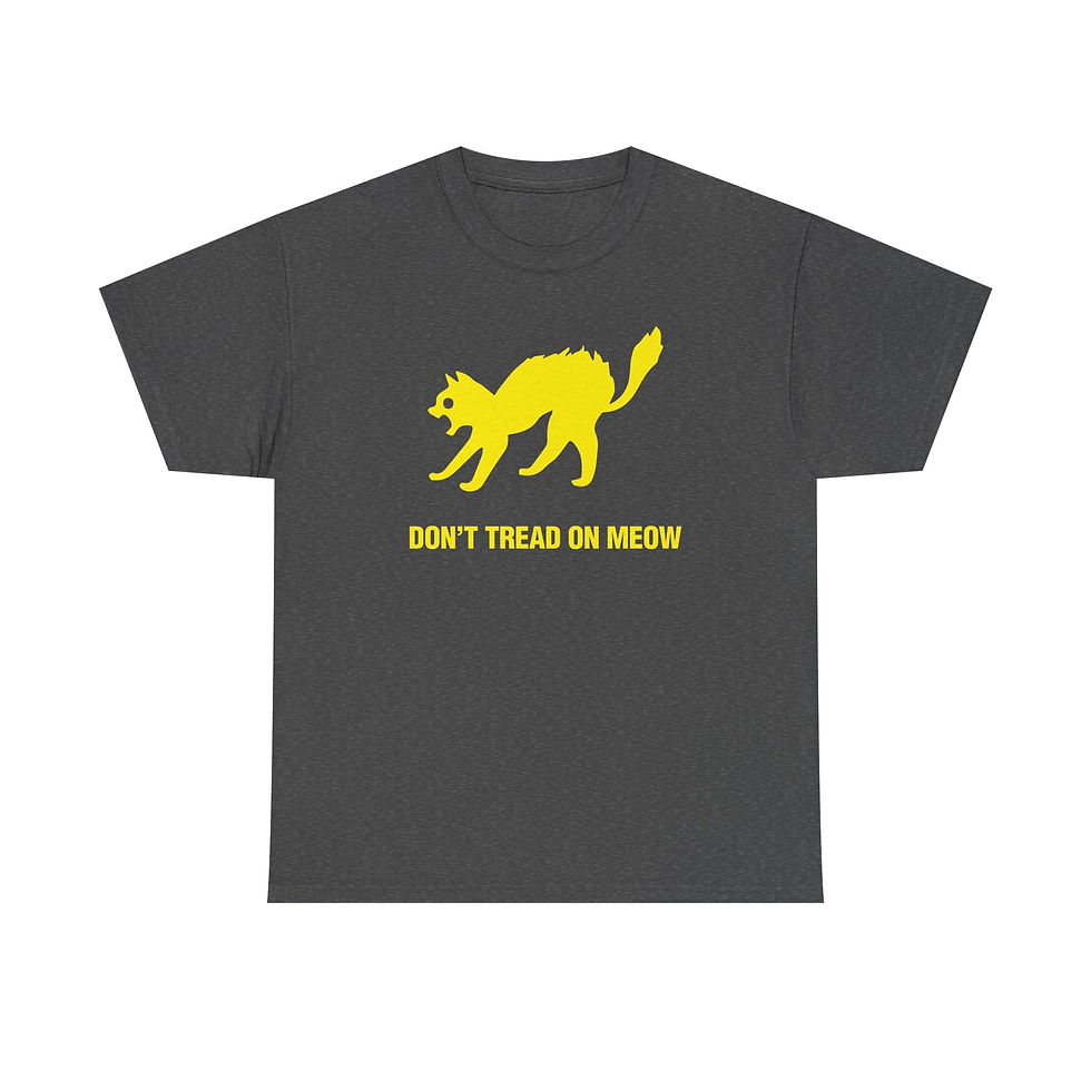 Thumbnail: Don't Tread on Meow T-Shirt Gadsden Cat