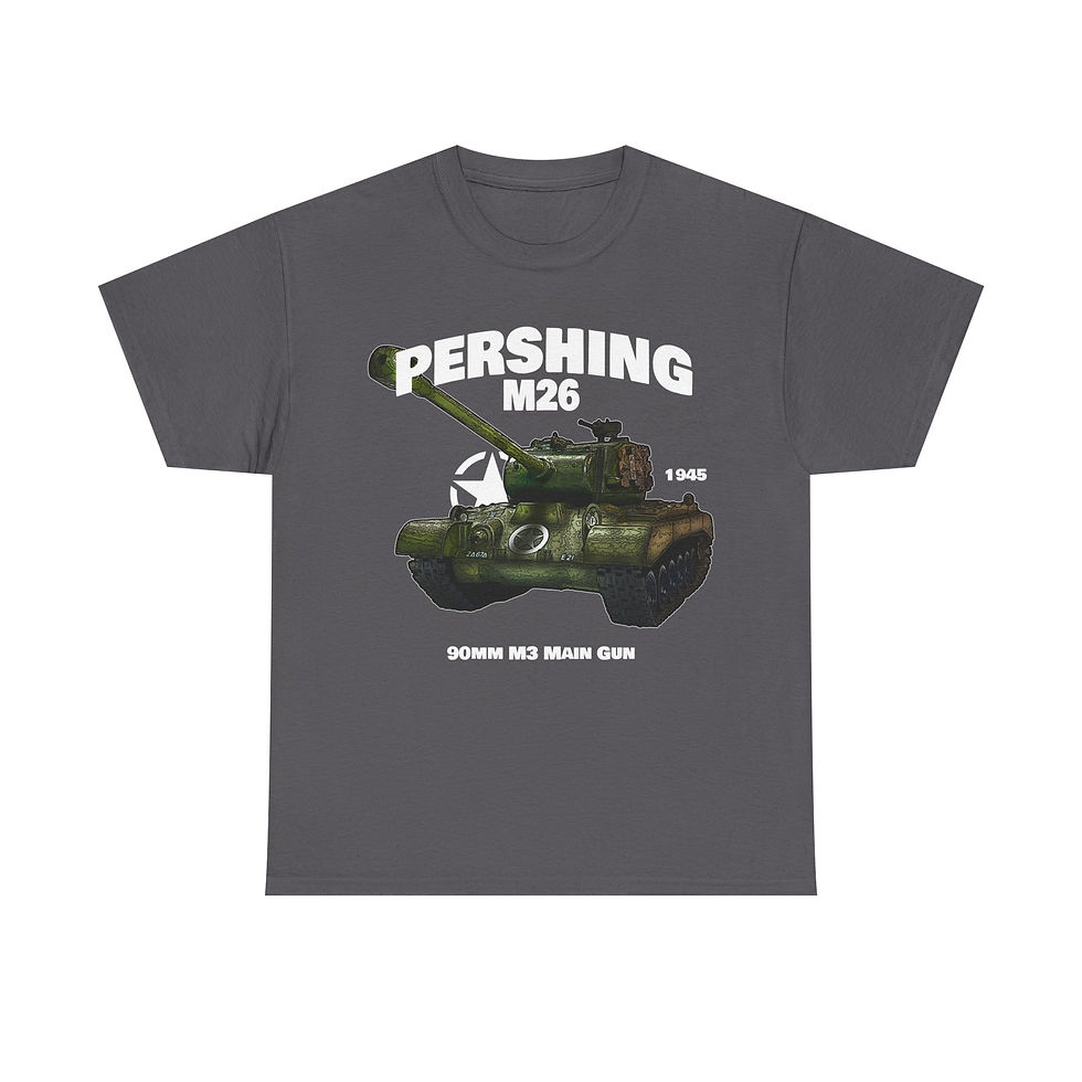 Thumbnail: M26 Pershing T-Shirt WWII US Army Tank