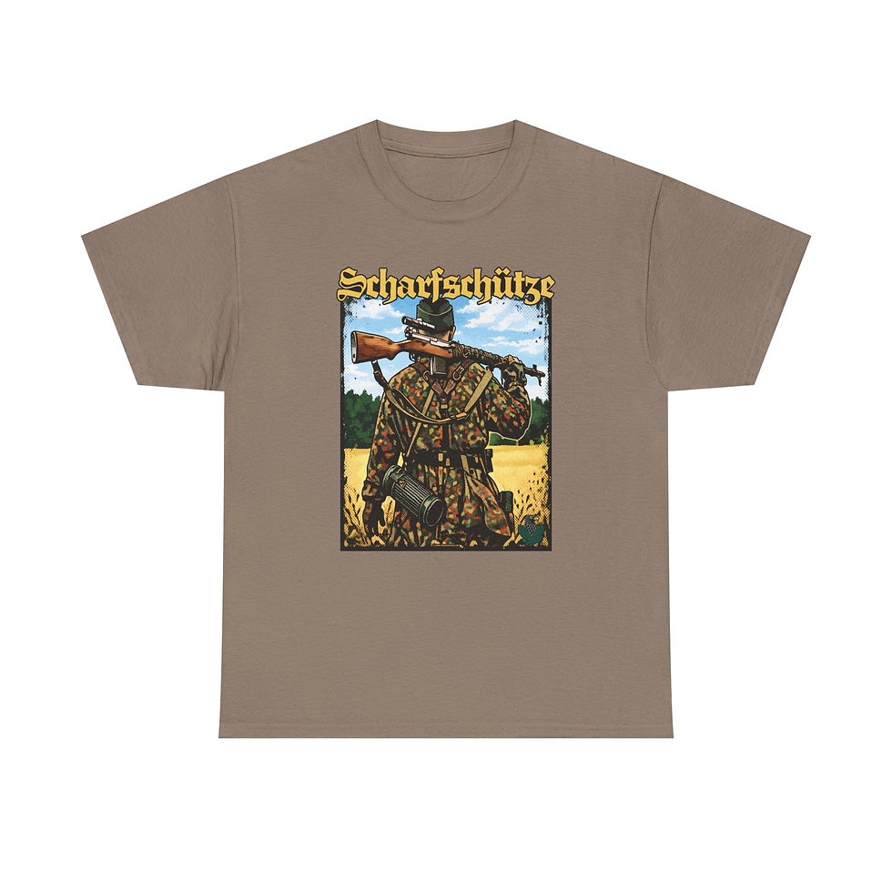 Thumbnail: Scharfschutze Sniper T-Shirt WWII German