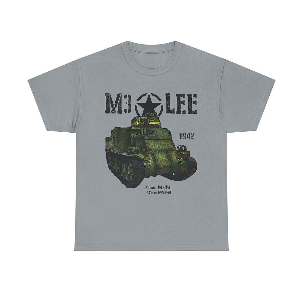 Thumbnail: M3 Lee T-Shirt WWII US Army Tank